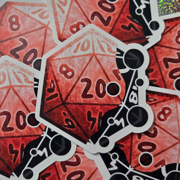 VOIDLING D20 Sticker VOIDLING D20 Sticker