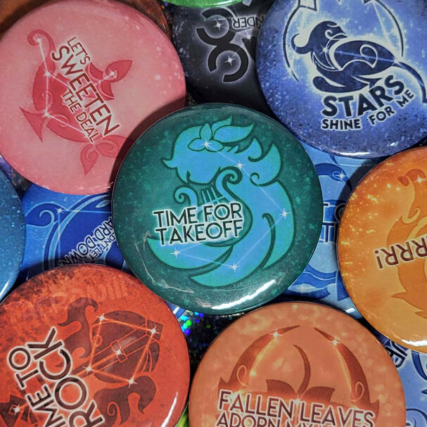 Genshin Constellation Pins